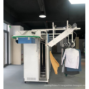 Machine de finition de tunnel de vêtements de travail Korea